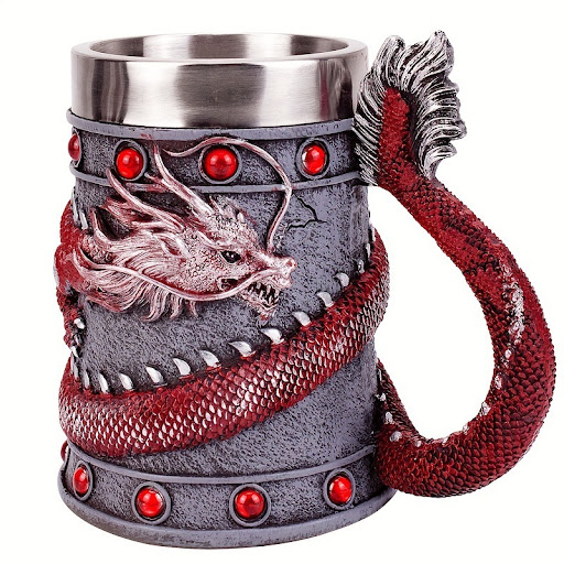 Title 4, Stainless Steel Liner Chinese Resin Cup for hot...