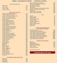 Raju Ki Rasoi menu 2