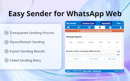 WA Self Sender & Easy Sender - Personalized WhatsApp Messages & Group Tools Preview 3