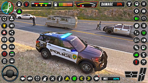 Screenshot US Police Car Driving Car Game