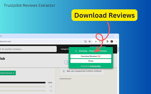 Trustpilot Reviews Extractor