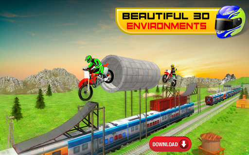 Screenshot Bike Stunt Racing Games 3D