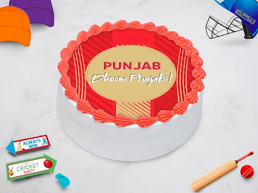 Dhoom Punjabi Photo Cake