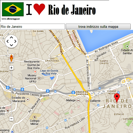 Rio de Janeiro map