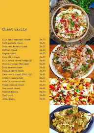 Chaat Story menu 2