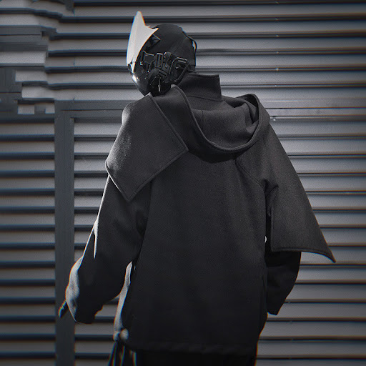Title 6, Manteau en laine pour homme avec écharpe double...