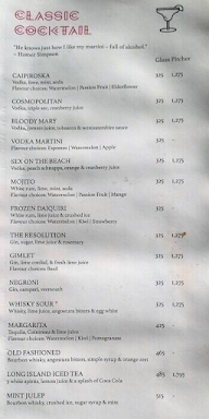 The Rooftop Project menu 4