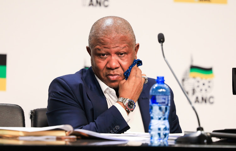 The ANC and its secretary-general Fikile Mbalula, pictured, were found to be in contempt of court for not handing over all the documents relating to the period Cyril Ramaphosa chaired the deployment committee. File photo.