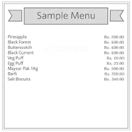 Annapurneshwari Bakery And Sweets menu 1