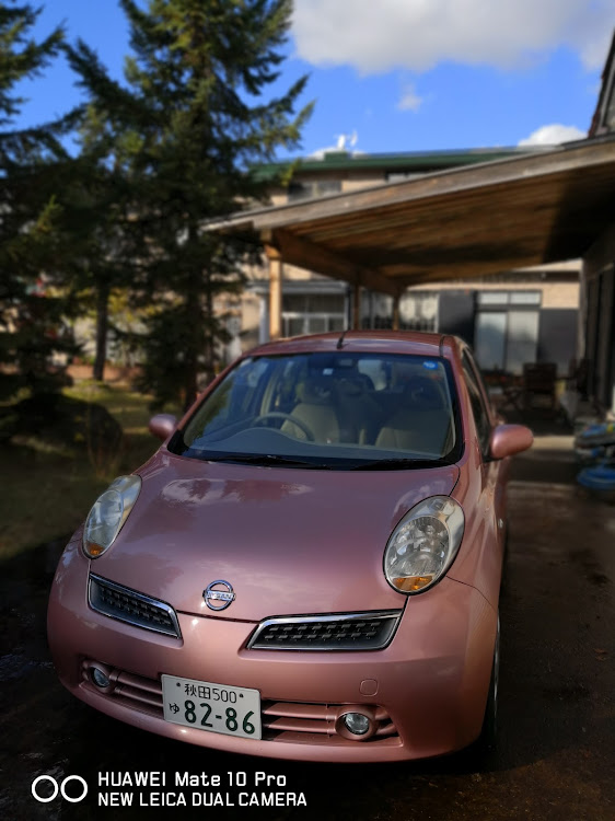 マーチのタイヤ交換に関するカスタム事例の投稿画像1枚目