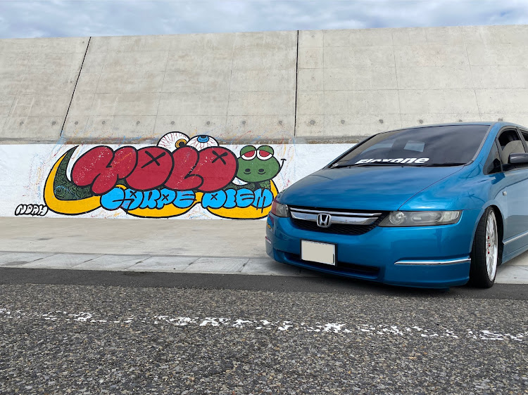 オデッセイのドライブ・今日から9月に関するカスタム事例の投稿画像1枚目
