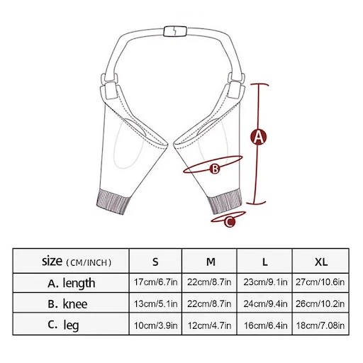 Breathable Dog Elbow Brace Protector With Cotton Pad Adjustable Dog Elbow Wrap Recovery Sleeve Anti-Lick Wound 4 Sizes G