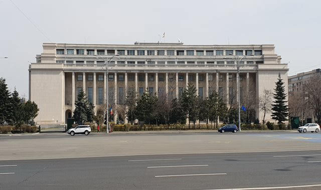 Government Building Bucharest Victoria Avenue