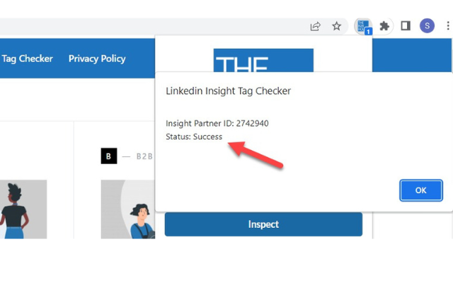 Linkedin Insight Tag Checker Preview image 1