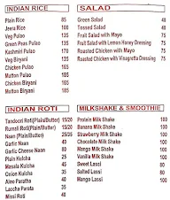 Food Galaxy menu 1