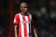 Kamohelo Mokotjo of Brentford during the Sky Bet Championship match between Brentford and Wolverhampton Wanderers at Griffin Park on August 26, 2017 in Brentford, England. 