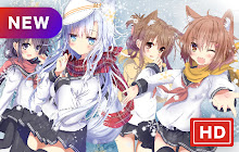 Fleet Girl Popular Anime HD New Tabs Theme small promo image