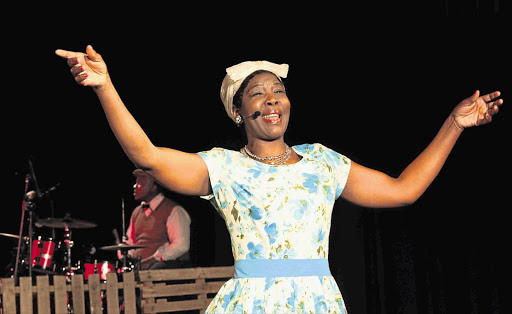 'Kwela Bafana+' actors go through their paces during rehearsals at the Victory Theatre in Johannesburg this week