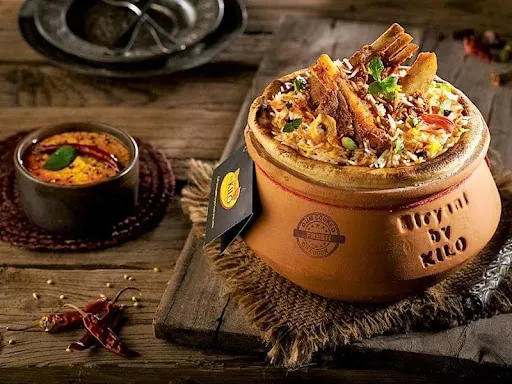 Mutton Hyderabadi Dum Biryani [Serve 1]