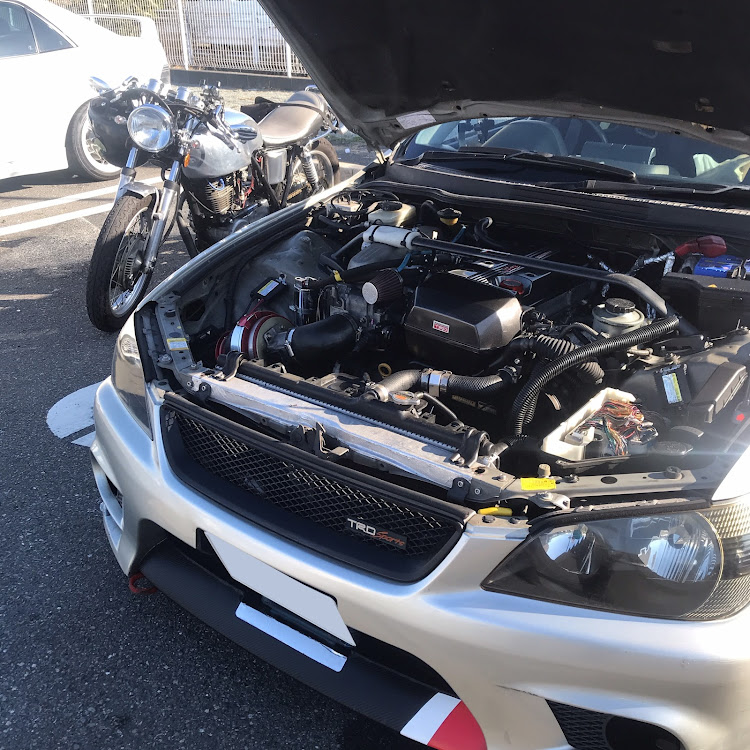 アルテッツァのSR400・いつもの場所・いつものおじさん達・お茶会に関するカスタム事例の投稿画像1枚目