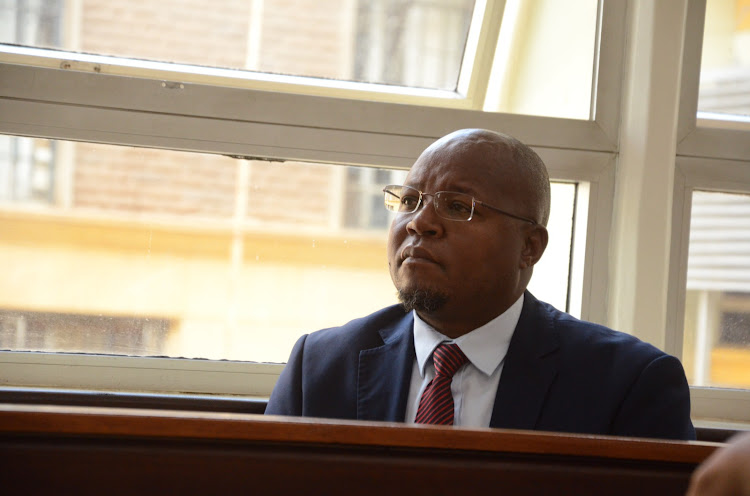 Former Bonchari MP Pavel Oimeke before anti-corruption court on March 28 2023.