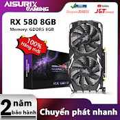 Aisurix Card Màn Hình Vga Rx 580 8Gb 100% New Amd Gddr5 Pc Gaming