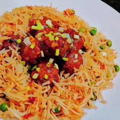 Veg Manchurian Fried Rice Box