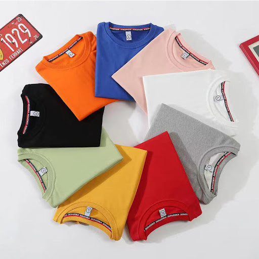 Title 11, Fashionable Round Neck Solid Color Couples Swe...