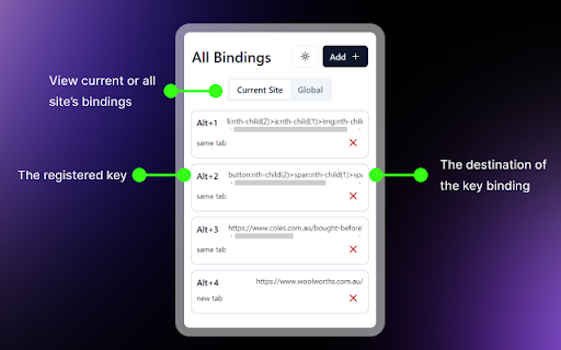 Custom Key Binding