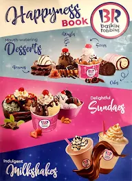 Baskin Robbins menu 2