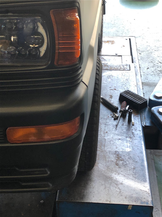 ミニキャブトラックの暑い・車高調整・猛暑日・DIYに関するカスタム事例の投稿画像5枚目
