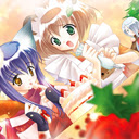 Cute christmas girls theme 1920x1080 Chrome extension download