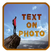 Text on Photo  Icon