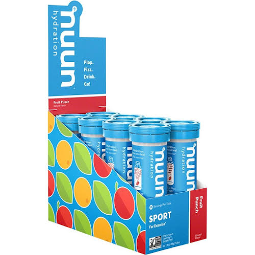 Nuun Active Hydration Fruit Punch Box of 8 Tubes