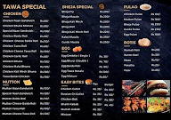 Tawa Fusion menu 2