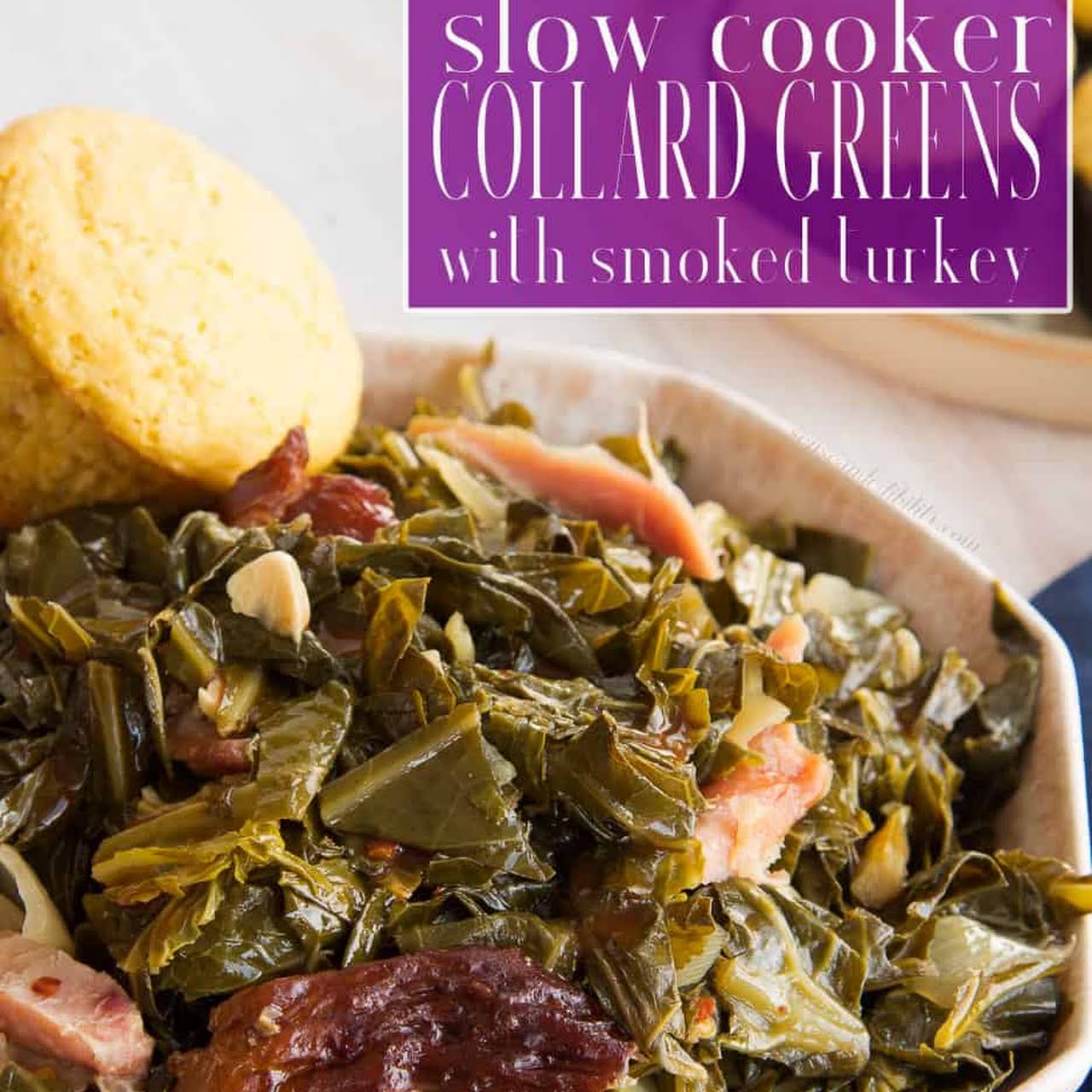 Slow Cooker Collard Greens - The Magical Slow Cooker