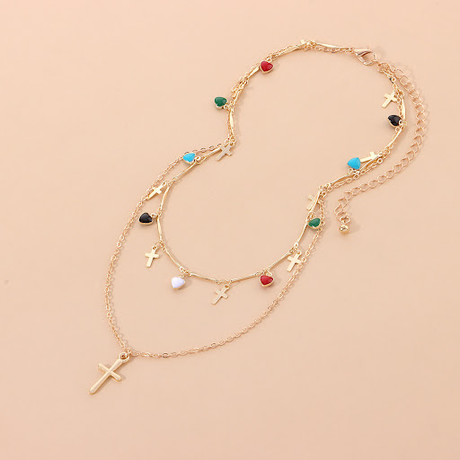 Title 8, Fashion Simple Cross Pendant Necklace for Women...