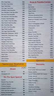 Naattarasan menu 4