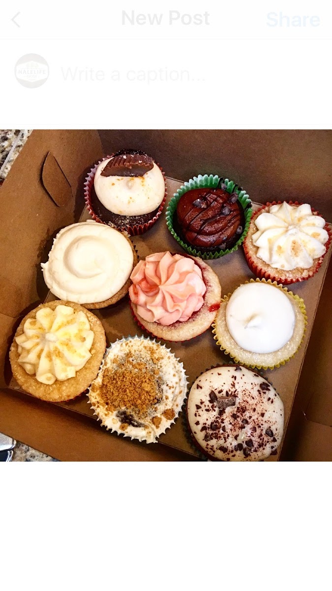 Assorted Cupcake Selection