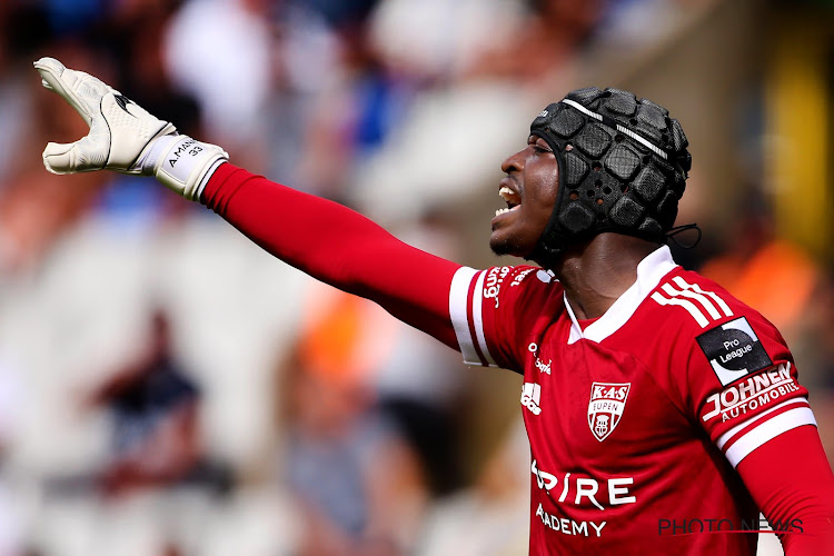 Eupen-doelman Nurudeen speelde gewoon een goeie match in Jan Breydel: "Doet deugd als beste coach van België dat zegt"