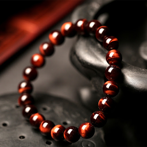 Title 4, Men And Women Fashion Simple Natural Tiger Eye ...