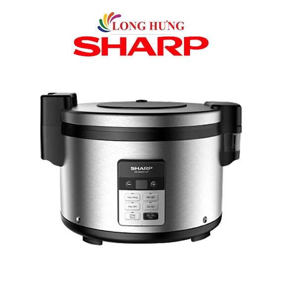 Nồi Cơm Điện Tử Công Nghiệp Sharp 5.4 Lít Ks - 5400V - St - Hàng Chính Hãng