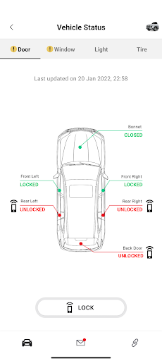 Screenshot TOYOTA CONNECT Middle East