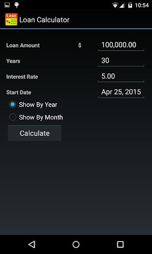 Loan Calculator