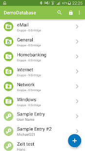 Keepass2Android Screenshot