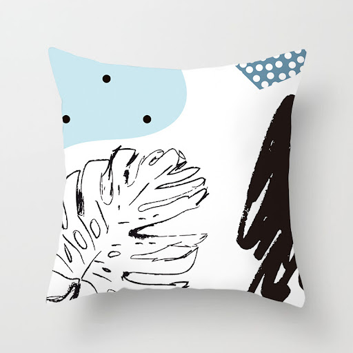 Title 40, Decorative Pillowcase Creative Geometric Polyes...