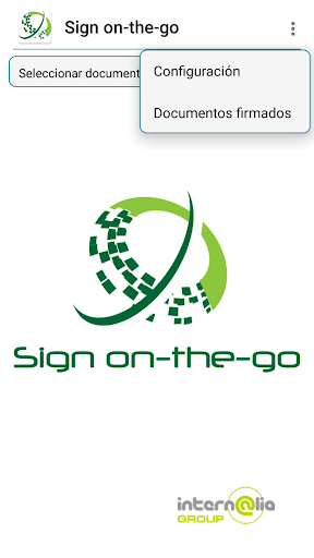 Sign on-the-go