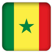 Selfie with Senegal flag  Icon
