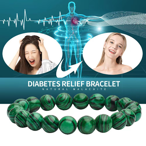 Title 2, Fashion Malachite Single Circle Green Bracelet,...