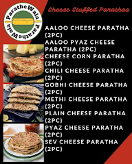 Parathe Wala menu 3